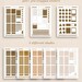 5 Tab Digital Notebook Hyperlinked PDF Lined Grid Dotted - Etsy
