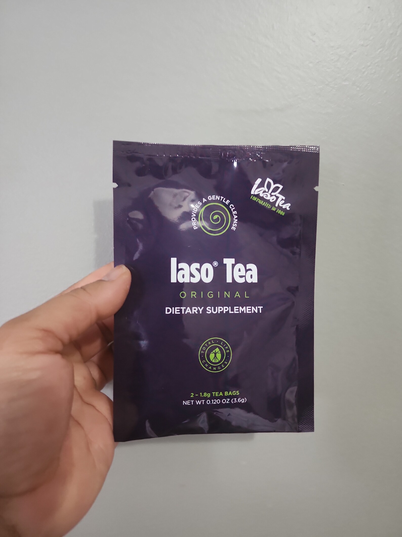 Iaso Tea Two Bag Inside 1 Weeks Supply Tea Original Brew Etsy
