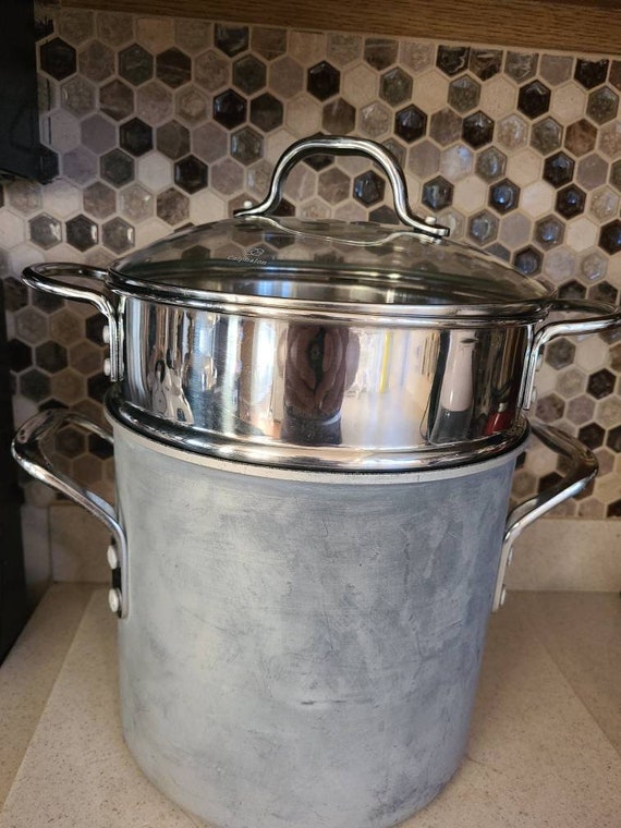 CALPHALON Commercial 8 Qt Quart Stock Pot 808 With Lid 310