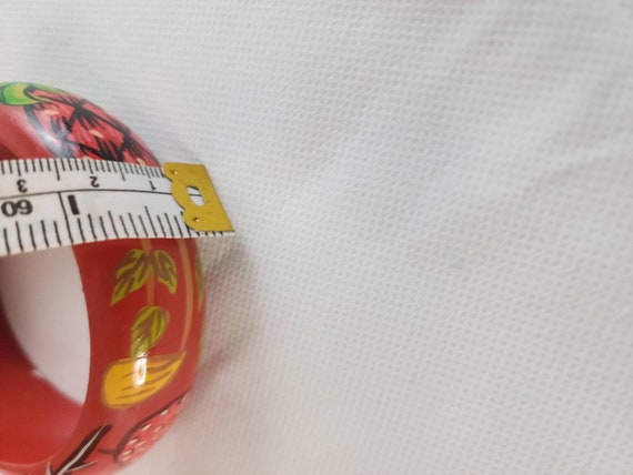 Vintage  fruit pattern bracelets - image 6