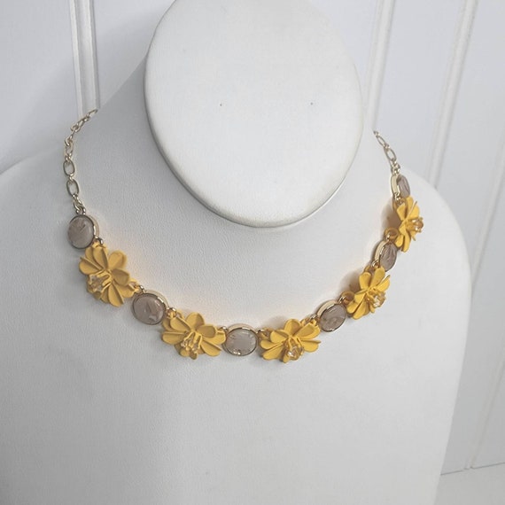 Ann Taylor  loft factory  yellow  and goldtone  n… - image 7