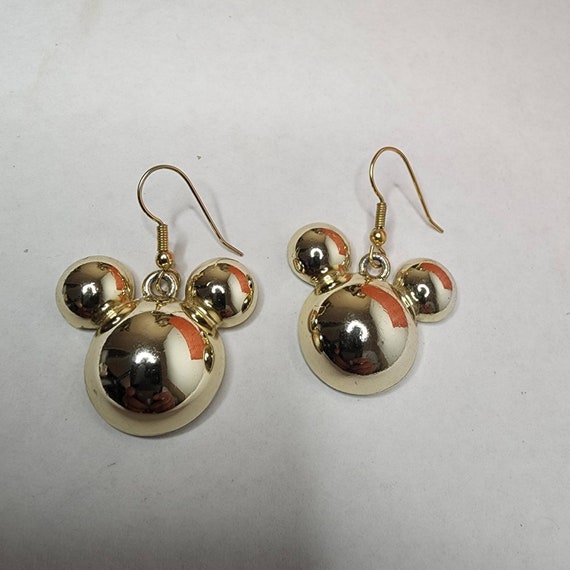 Vintage 1990 Disney earrings signed disney /goldto… Gem