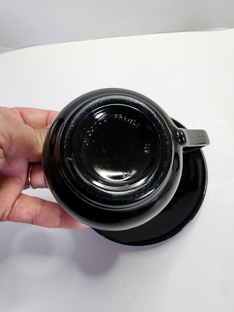 Coffee Tea Cup and Saucer Set Arcoroc Set of Two Teacups With Saucers Home Accents Replacement