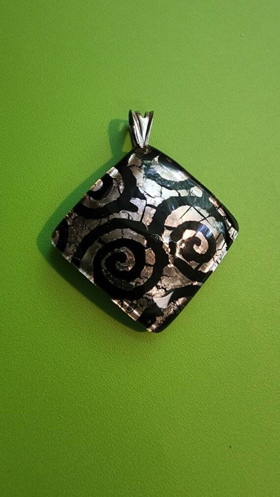 Vetro di murano necklace pendant pre-owned condit… - image 4