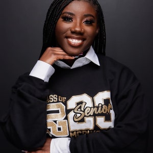 Senior Szn Set; Sweatshirt and Skirt Set; School Girl Senior Look (Sweatshirt Only)