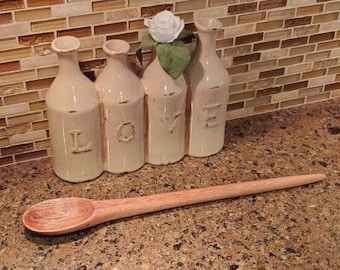 Handmade Wooden Spoon Made From Reclaimed Brazilian Hardwood/Kitchen Utensils Decor Unique Gift Ideas Cooking Gadgets/Eco Friendly USA Made