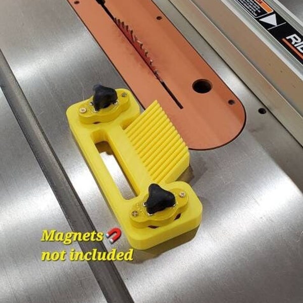 Featherboard For Magnetic yellow holder 95 and Mag switch 150/3D Printed/ Free Shipping/ Eco Friendly USA Made