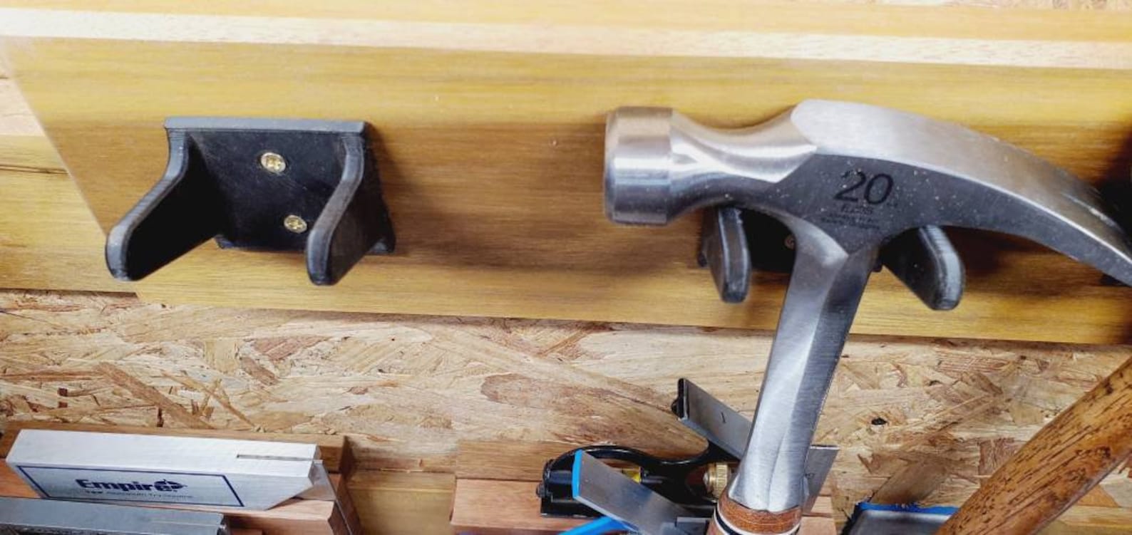2 Pack Hammer Holder/ Tool Holder/ Wall Mountable Tool Etsy