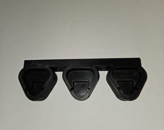 MARKDOWN* red tool M12 Battery Holder/Fits 3 M12 Batteries / red tool co Tools/3D-Printed Black USA made