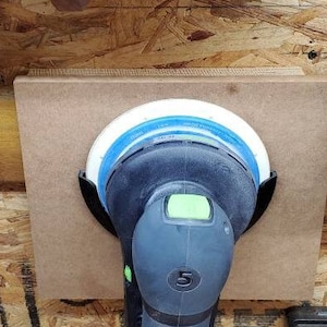 German tool co ETS/RO 150 fits Mirka and Bosch 6" Sander Holder/ Wall or Bench Mount Includes Mounting Screws/USA Made