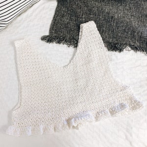 Crochet Pattern | Emerson Top | Crochet Crop Top