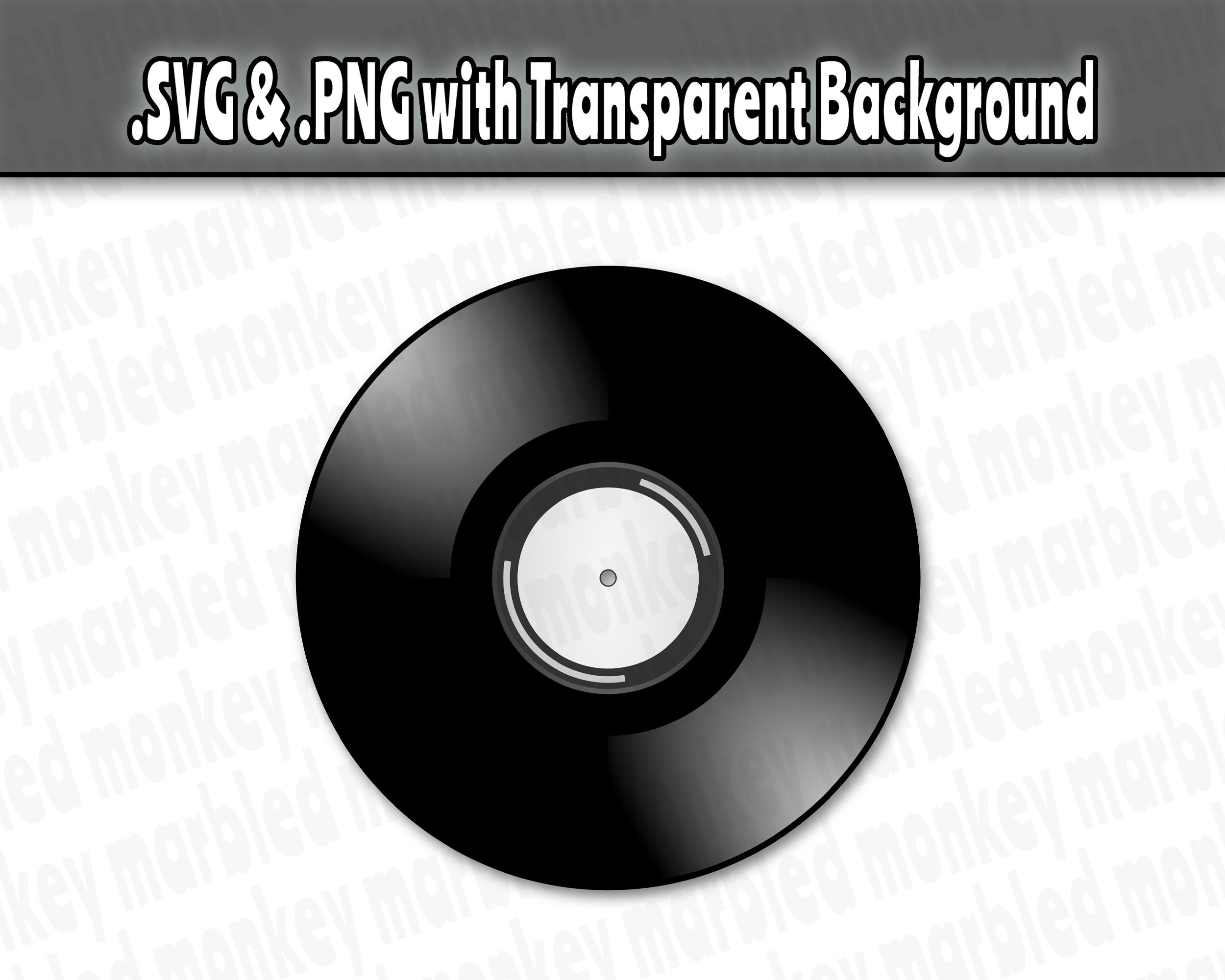 Digital Art Collectibles Drawing Illustration Vinyl Record Clipart