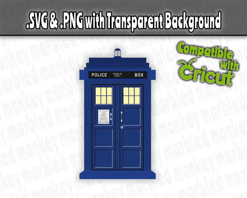 Download Tardis Clipart Dr Who SVG Tardis SVG Police Box SVG Tardis ...