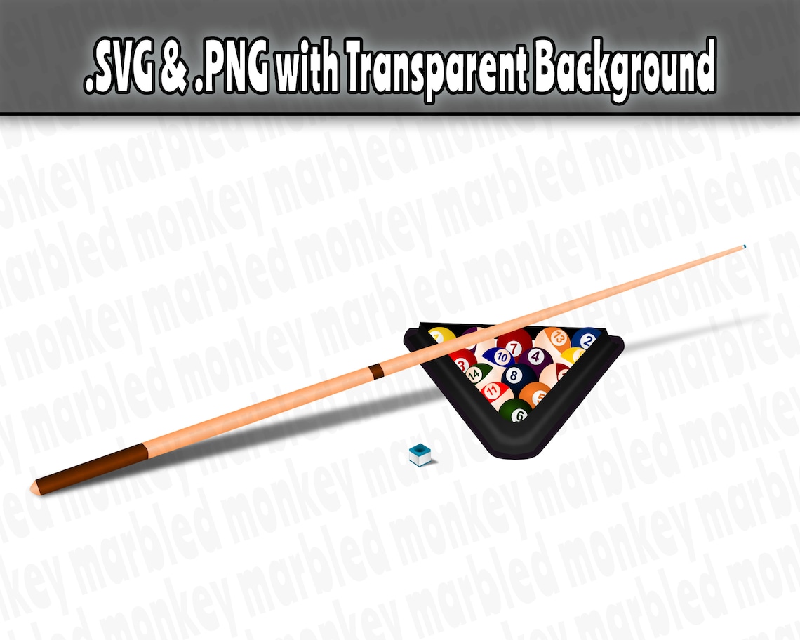 Billiards SVG Pool Stick SVG Pool Cue SVG Pool Game Svg Etsy Canada