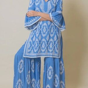 Lakhnavi dress cheap material online