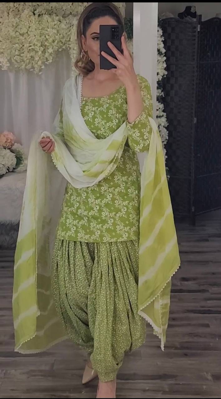 Dhoti salwar 2025 with top