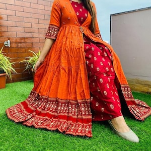 Tunic Dress Long Tunic Dress for Leggings Relaxed Fit Indian Kurta