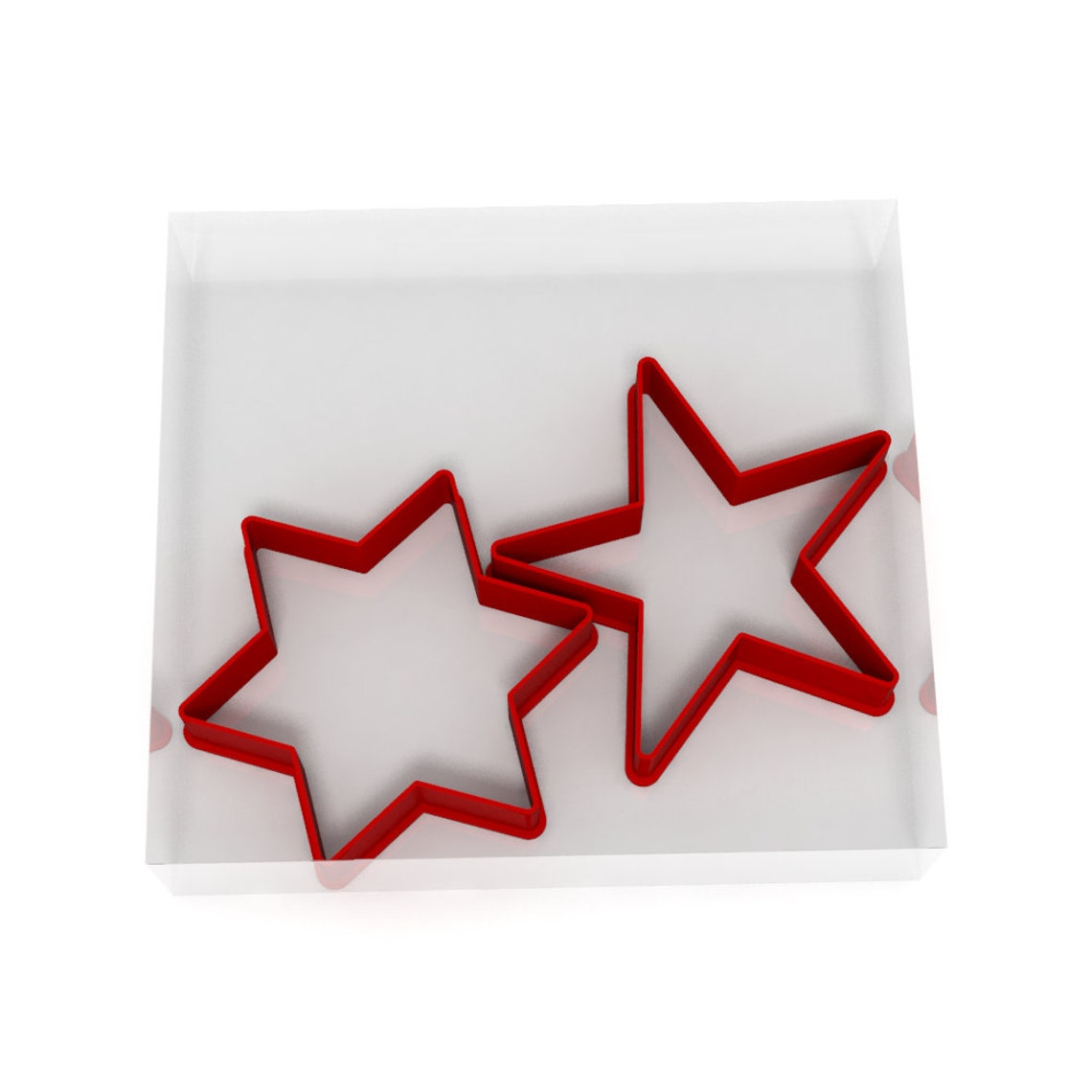 Stars Fondant Cutters Set of 4 For Icing Cookie or Cake 23 Etsy