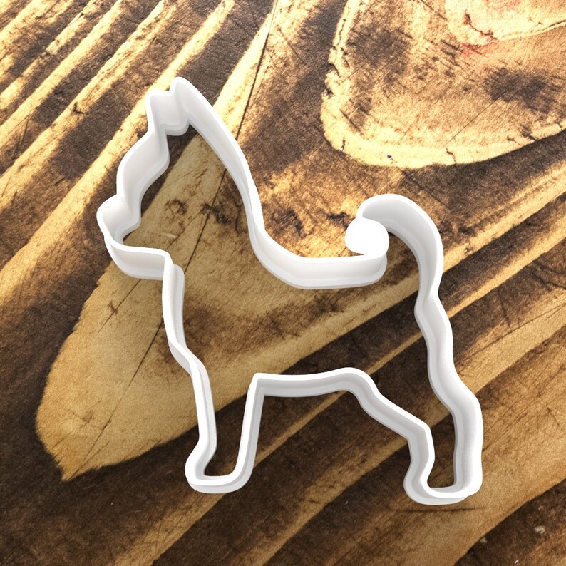 Professional Quality Chihuahua Cookie Cutter Dough Icing image 1