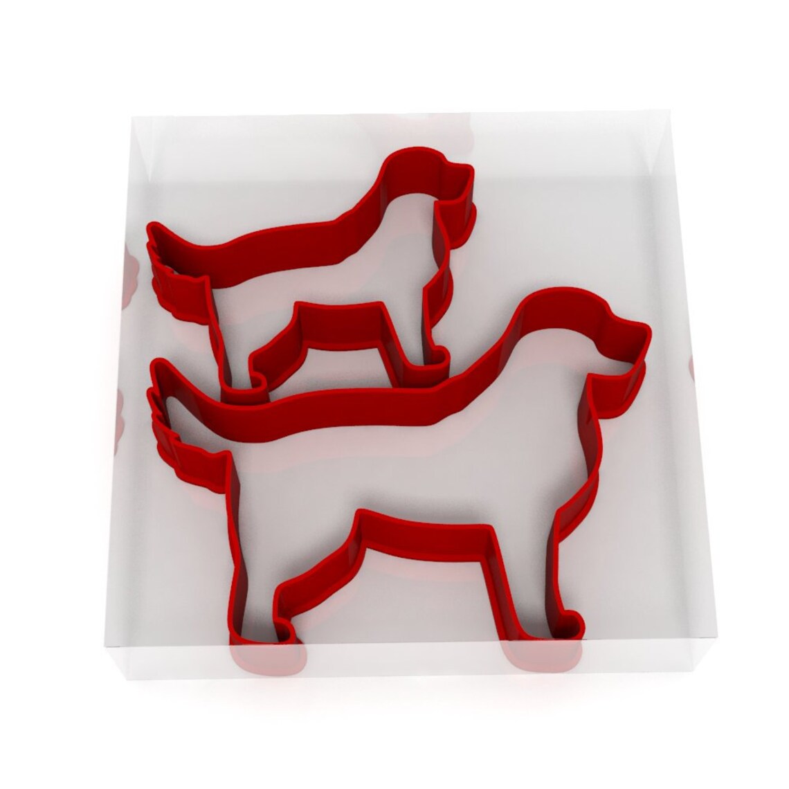 Labrador Cookie Cutter Set of 2 Fondant Icing Cake Biscuit Etsy