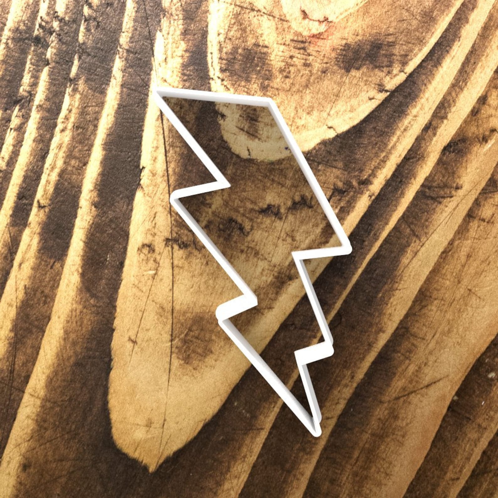 Professional Quality Lightning Bolt Cookie Cutter Dough Icing Etsy