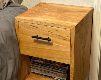 Piani di lavorazione del legno per comodini sospesi – Design moderno del cassetto montato a parete