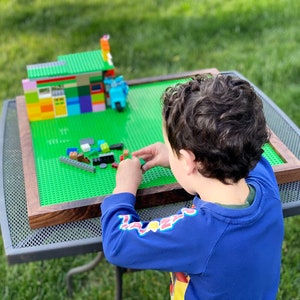 Large Hardwood Ply Building Blocks Playtray Lego Children's Lego