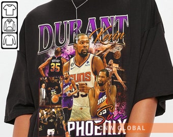 Kevin Durant Phoenix Basketball Shirt, Suns Basketball Shirt Christmas Gift Unisex, Basketball 90s Vintage Fan Gift 1010PTTH