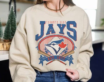 Sweat-shirt de baseball Toronto | Sweat ras du cou de style vintage Toronto Baseball | Sweat-shirt Toronto EST 1977 | Jour du match