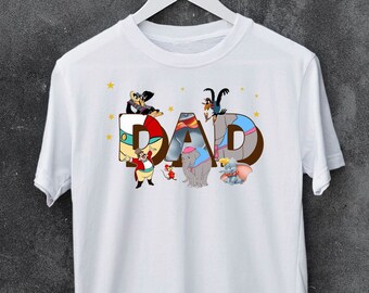 Dumbo Character Dad Shirt, Funny Fathers Day T-shirt, Disneyworld Dad Sweatshirt, Best Gift for Dad