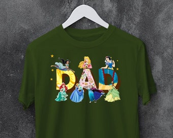 Princess Dad T-Shirt, Funny Fathers Day Gift