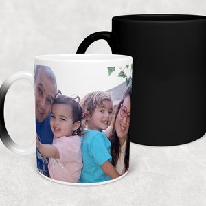 Color Changing Mug, Magic Mug, Christmas Gifts, Picture Disappearing Mug, Personalized Gifts,Custom Photo Magic Mug, Sensitive Mug, Heat Mug