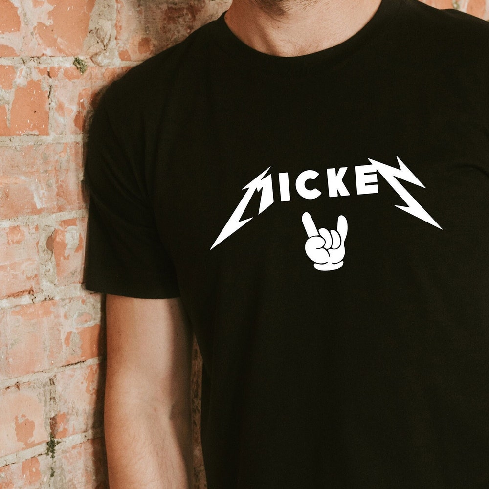 Gift For Kids Rocker Mickey Shirt, Travel Shirt, Metal Rock Mickey Shirt,Shirts For Women, Matching Family Shirts, Florida Travel Shirt Mickey Shirt Gifts For Day Rughing