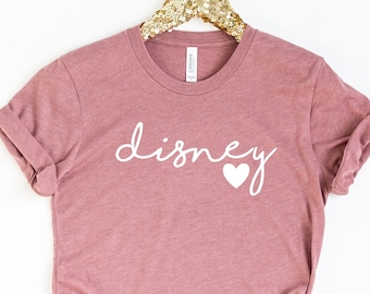 Disney Silhouette Shirt, Unisex Mickey Mouse Tee
