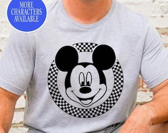Retro Mickey Mouse Disney Family Vacation T-Shirt