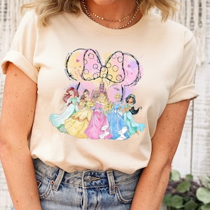 Disney Princess Castle Shirt, Disney Vacation Shirt, Disney Watercolor Tee, Disney Girls Trip, Disney Castle