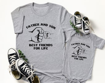 Matching Father and Son Shirt Set, Dad and Me, Baby Shower Gift