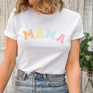 Mama Shirt, Comfort Colors Shirt, Mom Shirt, Mother Shirt, Gift For Mom, New Mom Shirt, Mother&#39;s Day Shirt, Women&#39;s T-Shirt, Retro Mama Tee