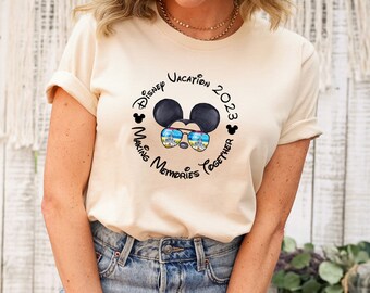 Disney Vacation 2023 Shirt, Mickey and Friends Matching Family Tee