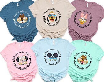Disney Vacation 2023 Shirt, Mickey and Friends Matching Tee