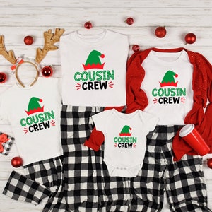 Cousin Crew Shirt,Christmas Shirt,Family Pajamas For Christmas,Matching Shirts,Christmas Pajamas,Christmas Gift,Family Matching,Cousin Squad