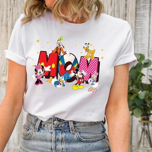 Disney Mom Shirt, Mickey Friends, Mom Shirt, Mother&#39;s Day, Gift For Mom, Disney Mom Shirt, Funny Mom Shirt, Happy Mother&#39;s Day, Disney Trip
