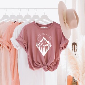 Forest In The Mountains Tshirt, Mountain Silhouette Shirt, Camp Outdoors Nature Campers T-Shirt Tent Forest Camper Nature Lovers Gift