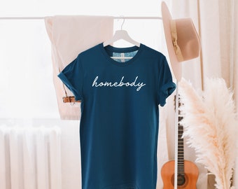 Homebody Graphic Tee, comfortabel unisex shirt