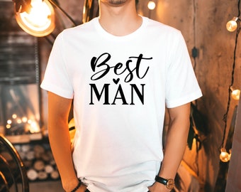 Best Man T-Shirt - Bachelor Party Wedding Gift