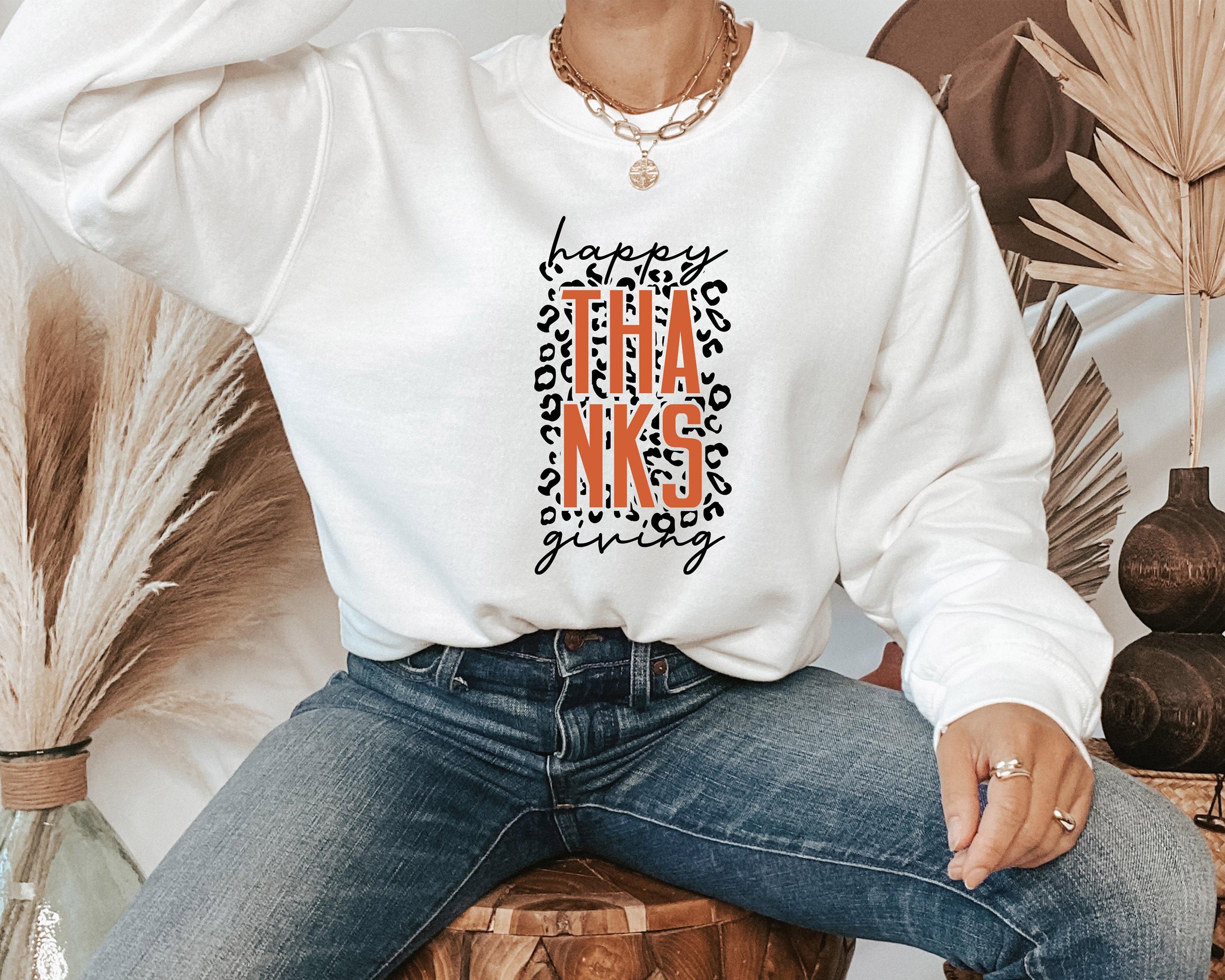 Thankful Shirt Thanks Leopard Shirt 