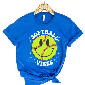 Softball Vibes Shirt, Softball Shirt, Softball Leopard Shirt, Softball Shirt, Sport Lover Shirt, Baseball Lover Shirt DTF