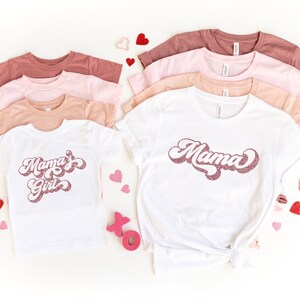 Mama&#39;s Girl Shirt, Mama and Me Shirts, Mommy and Me Shirts, Matching Shirts, Family Shirts, Mom and Me, Mama Shirts, Mini Shirts