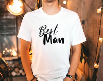 Best Man T-Shirt – Bachelor Party Wedding Gift