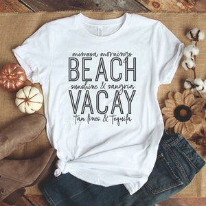 Beach Vacay Shirt, Summer Shirt, Vacation Shirt, Beach Shirt, Gift Shirt, Family Shirt, Lake Shirt, Funny Shirt, Happy Shirt, Unisex shirt